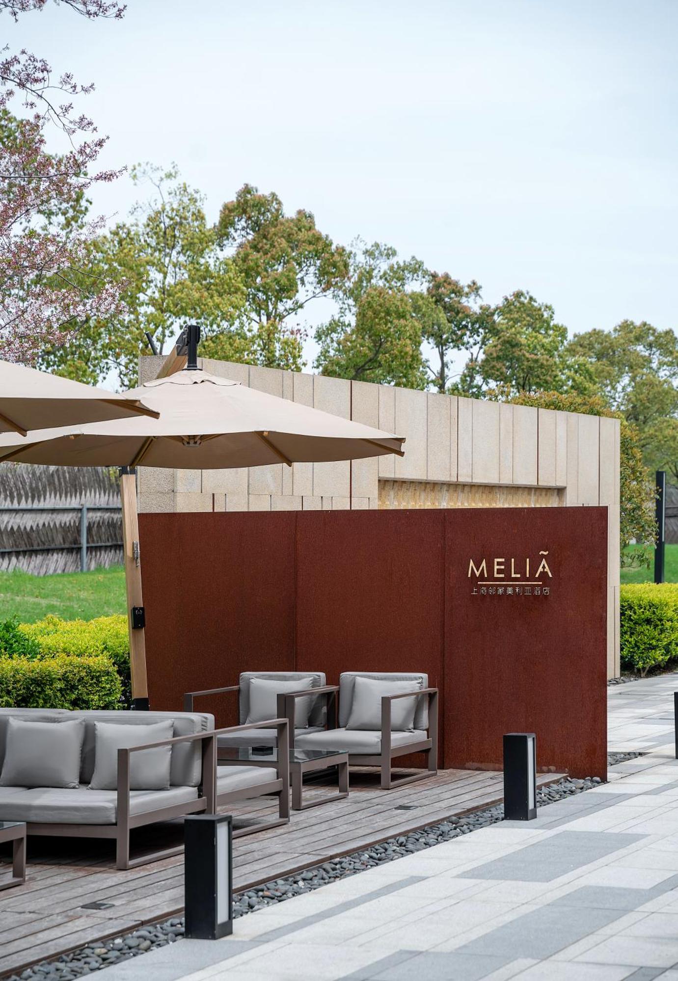 Melia Shanghai Parkside Xangai Exterior foto